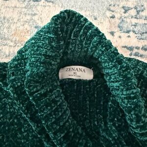 Zenana Outfitters Women's Emerald Cowl Neck Sweater